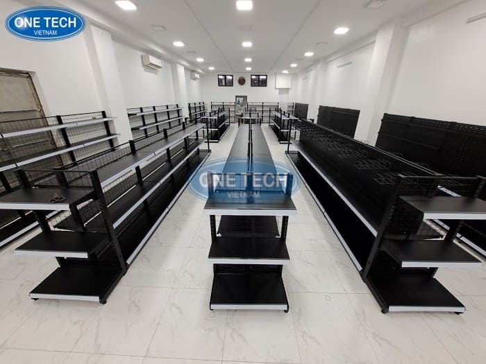 Lý do chọn One Tech Group là đơn vị thi công kệ siêu thị tại Gia Lai