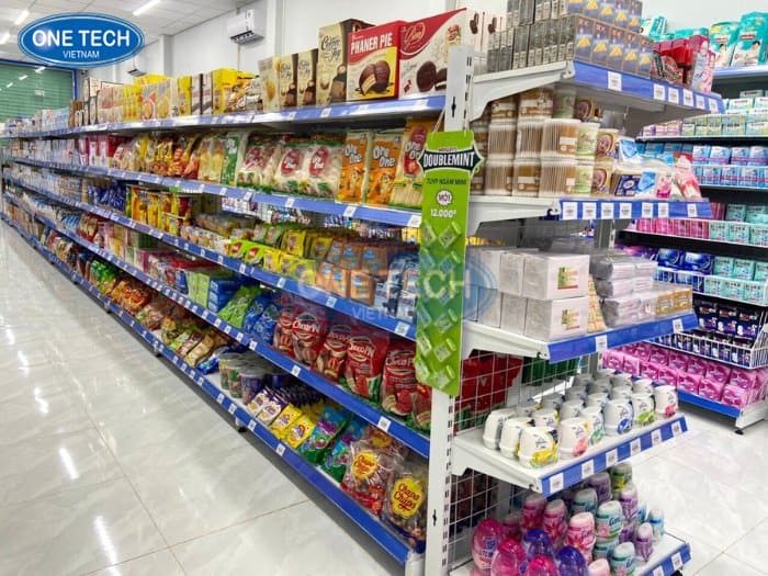 Ứng dụng của kệ siêu thị tại Hà Tĩnh