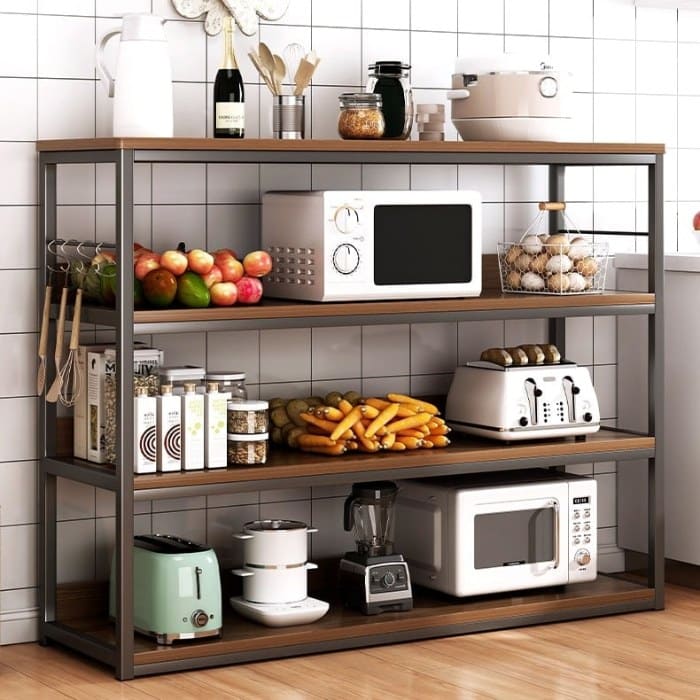 Xu hướng sử dụng kệ gỗ để xoong nồi
