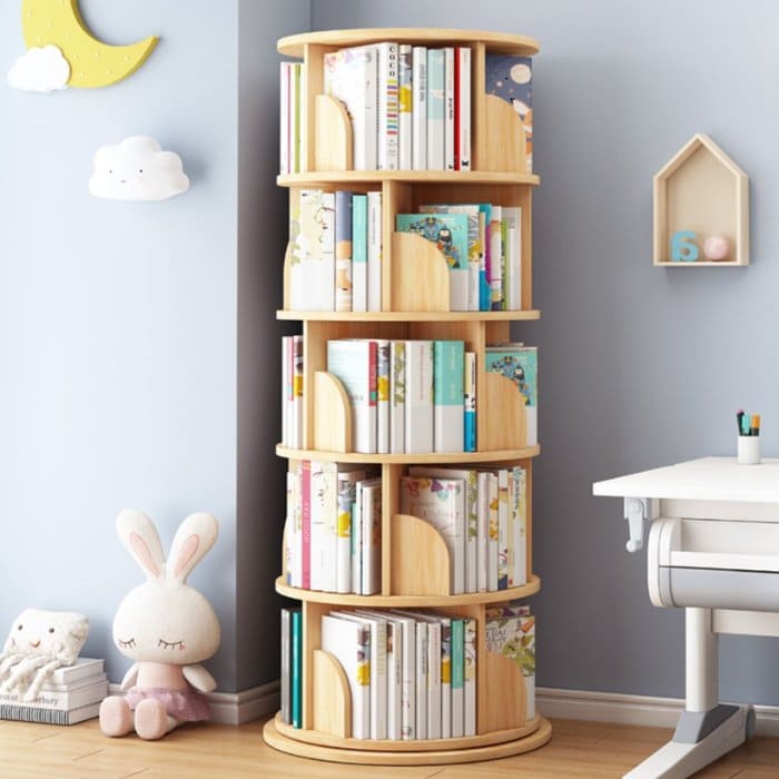 Cách sử dụng kệ sách thông minh cho không gian hẹp