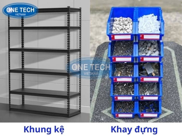 Cấu tạo chung của 1 bộ kệ để bu lông
