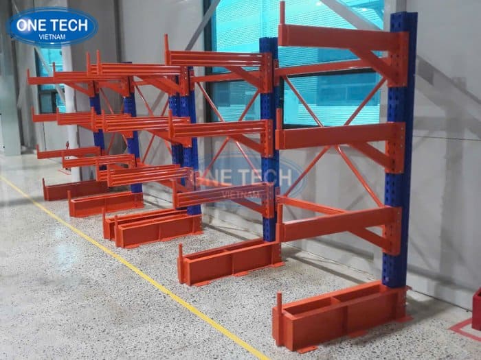Kệ Tay đỡ lưu trữ hàng hóa ngành sắt thép
