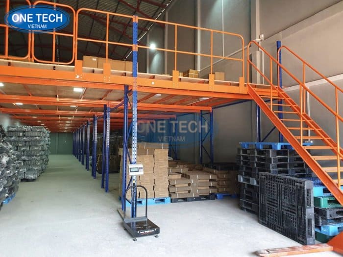 Kệ sàn Mezzanine tăng 2 - 3 lần nơi để hàng