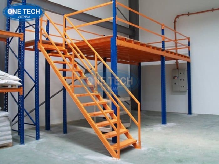 Kệ sàn Mezzanine tạo nên các không gian mới trong kho