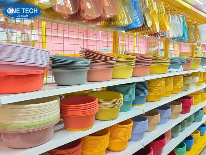 Trưng bày theo kích thước sản phẩm