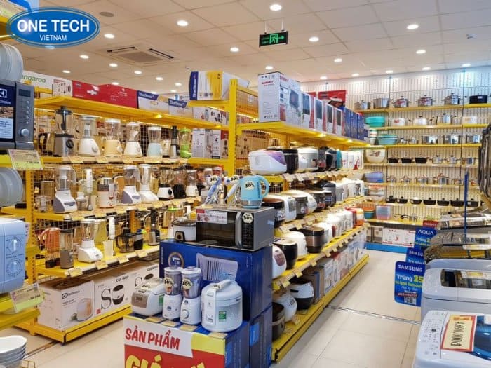 Nguyên tắc quan trọng trong cách trưng bày cửa hàng đồ gia dụng