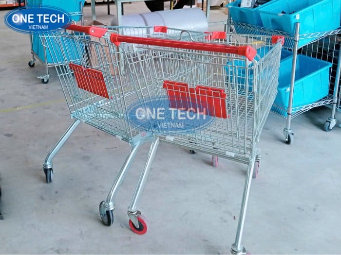 Giá bán xe đẩy siêu thị cũ