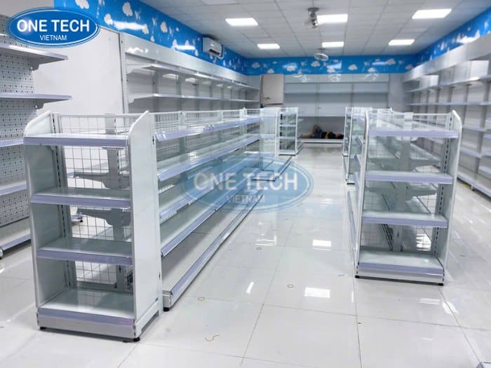 Lắp đặt kệ cho hệ thống sữa 3 tốt 10