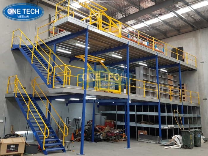 Kệ sàn Mezzanine cho kho hàng
