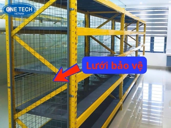 Lưới bảo vệ tránh hàng hóa rơi, thất lạc
