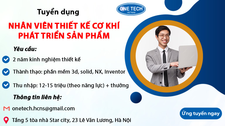 Tuyển dụng nhân viên cơ khí