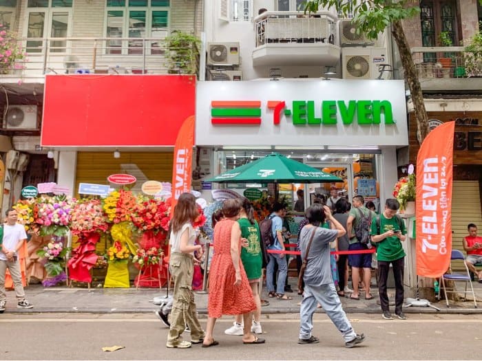 Siêu thị mở 24/24 Hà Nội 7- Eleven