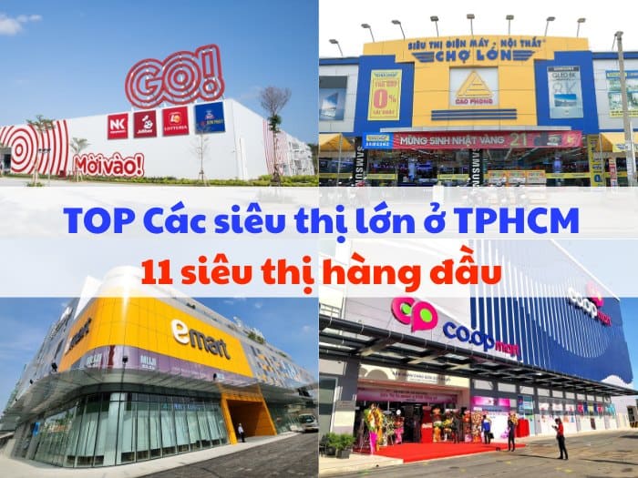 TOP các siêu thị lớn nhất tại TP.HCM
