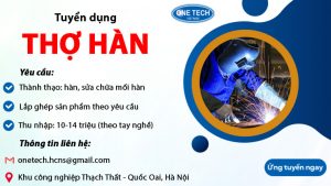 Tuyển dụng thợ hàn