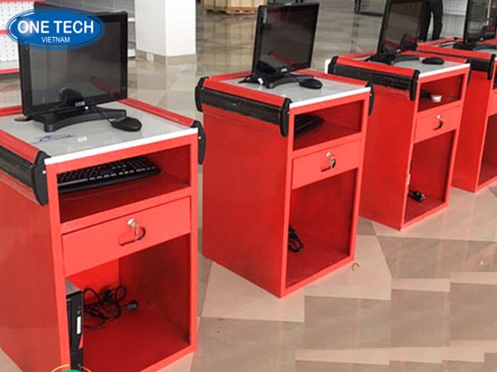 Bàn thanh toán mini cho cửa hàng nhỏ