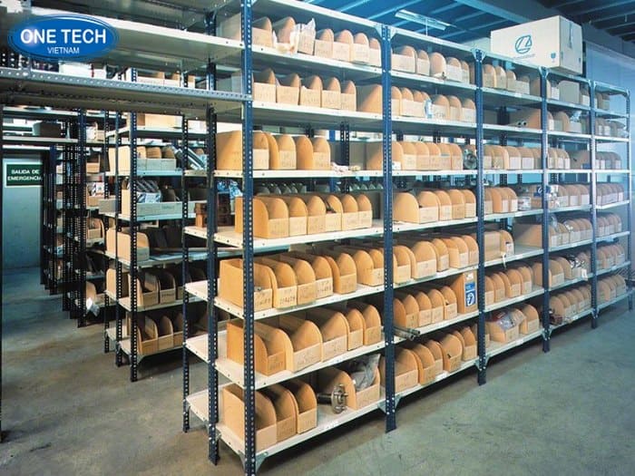 Kệ chân chữ V mức tải 50 - 150 kg/tầng