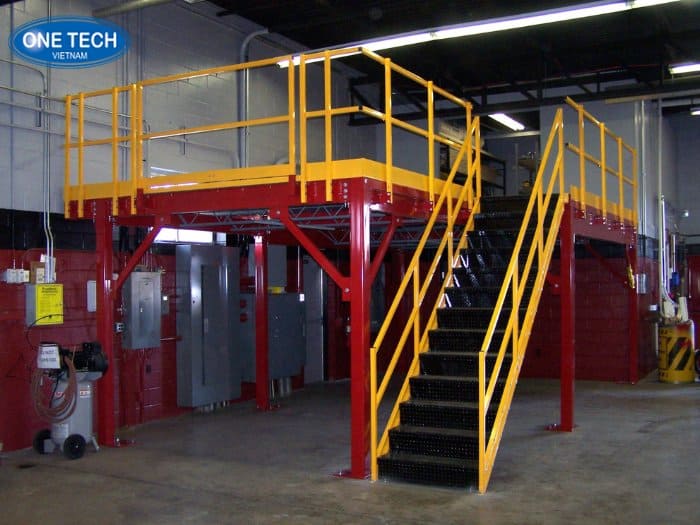  Kệ sàn Mezzanine cũ
