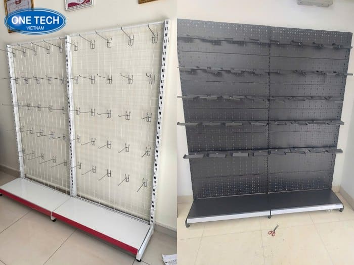 Kệ sắt móc treo cũ