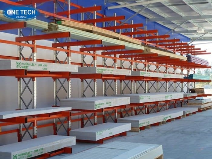 Kệ tay đỡ dùng để thép tấm tiện lợi