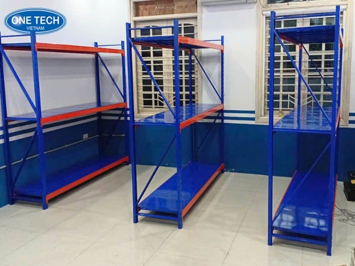 Kệ trung tải 200kg/tầng cho kho nhỏ