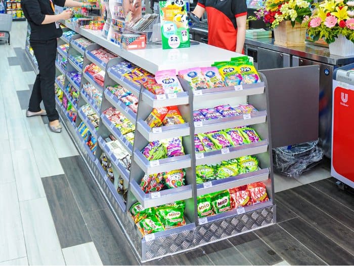 Đơn vị cung cấp quầy thu ngân tại Circle K chất lượng