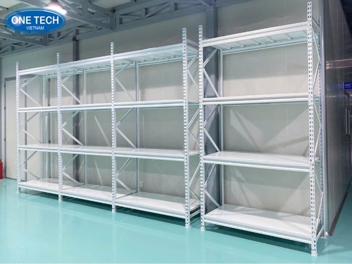 Quy trình thi công - lắp đặt kệ trung tải tại Đà Nẵng