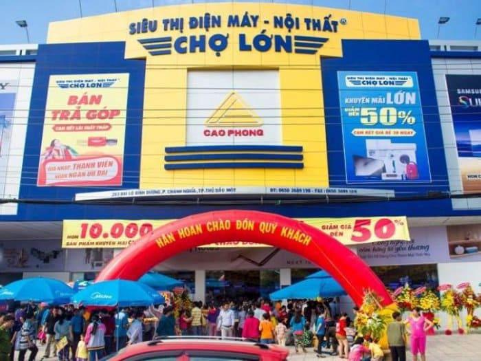 Siêu thị Điện Máy Nội Thất Chợ Lớn tại Nha Trang