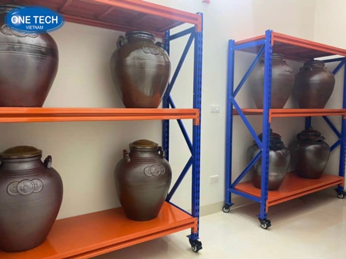 Thông số kỹ thuật của kệ hạng trung có bánh xe