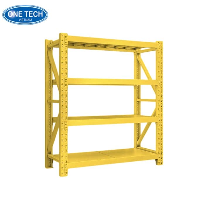 Thông số kỹ thuật kệ trung tải màu vàng