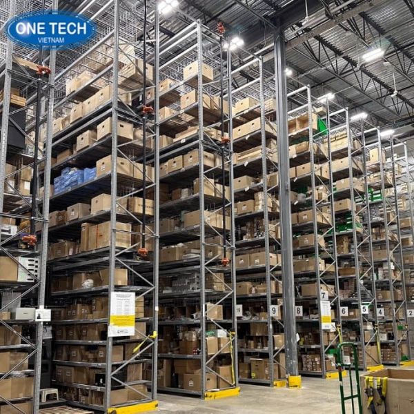 Ứng dụng thực tế kệ VNA trong các kho hàng