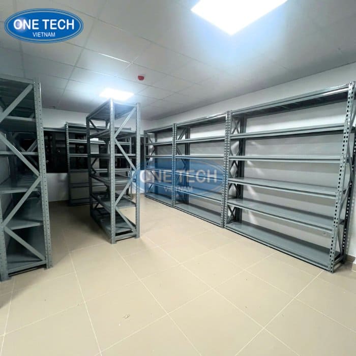 Kệ trung tải 6 tầng màu xám
