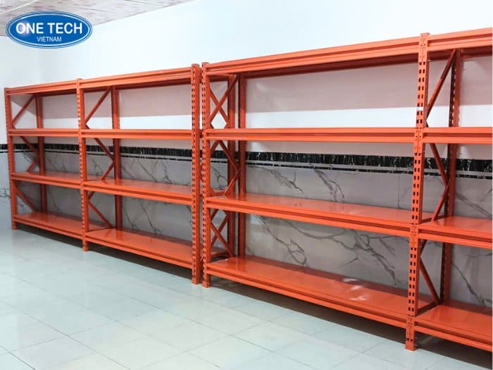 Kệ trung tải màu cam