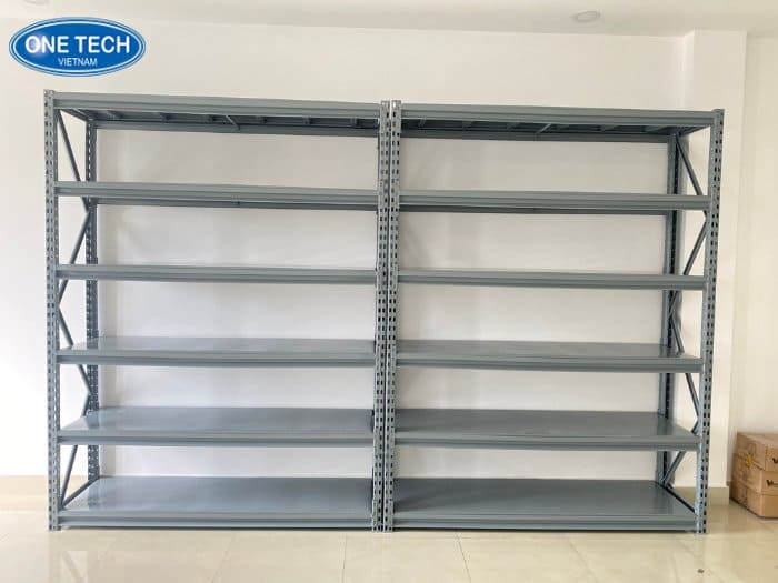 Kệ trung tải màu xám