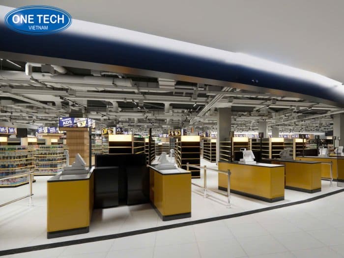 Dự án kệ siêu thị tại Vincom Mega Mall