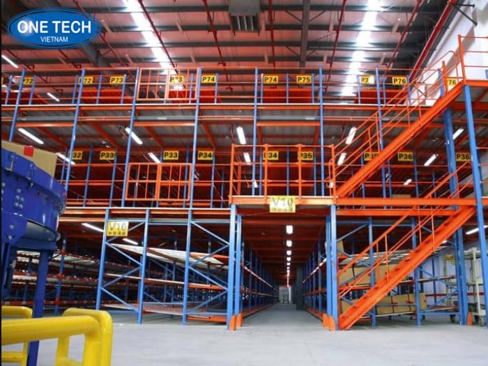 Kệ Sàn Mezzanine - Tạo các sàn lửng trong kho hàng