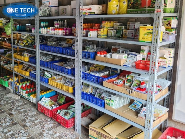 Kệ chân chữ V tải trọng tốt, giá thành rẻ