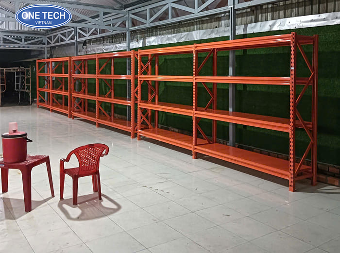 Kệ trung tải 500kg chuyên dùng cho kho, xưởng