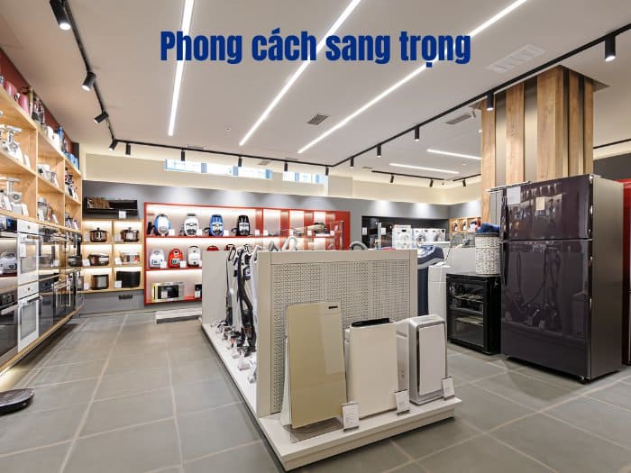 Phong cách cửa hàng đồ gia dụng sang trọng