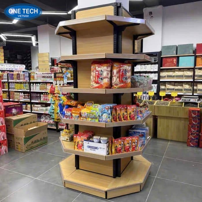 Hình ảnh thực tế của kệ ốp cột trụ 02