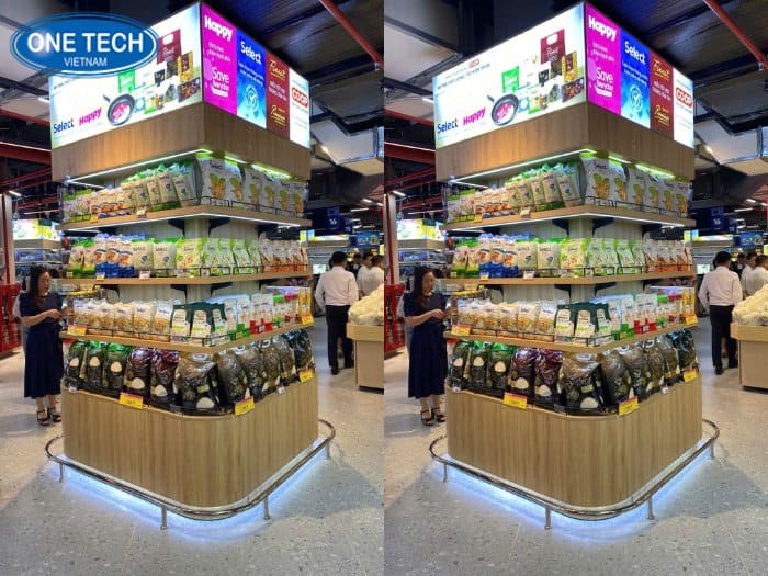 Dự án kệ siêu thị cho Vincom Mega Mall 04