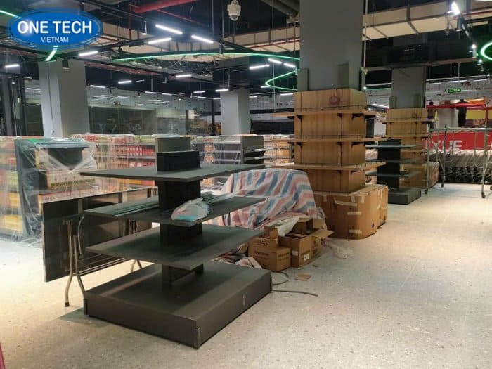 Dự án kệ siêu thị cho Vincom Mega Mall 07
