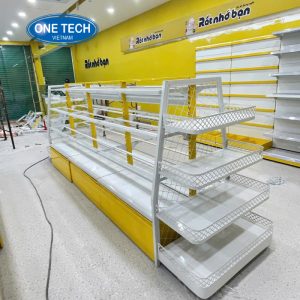 Kệ trưng bày cho cửa hàng bánh kẹo, đồ ăn vặt