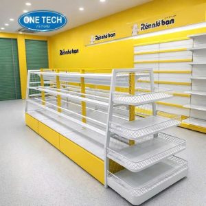 Kệ trưng bày cho cửa hàng bánh kẹo, đồ ăn vặt