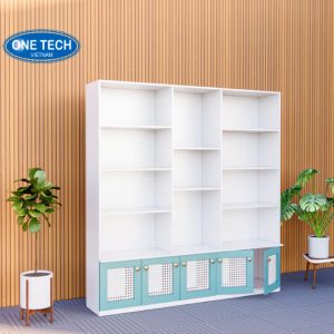 Kệ trưng bày thiết kế góc vuông 01