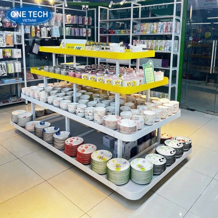 Kệ trưng bày hình chữ nhật - Ảnh 7