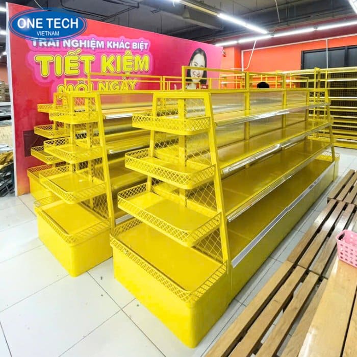 Mẫu kệ để bánh kẹo đồ ăn vặt 01