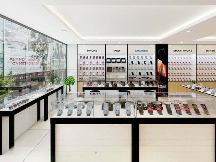 Mẫu thiết kế shop bán điện thoại 13