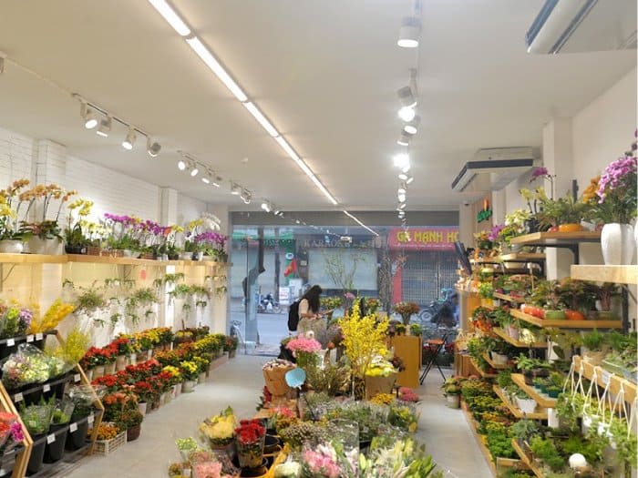 Mẫu thiết kế shop bán hoa tươi 13