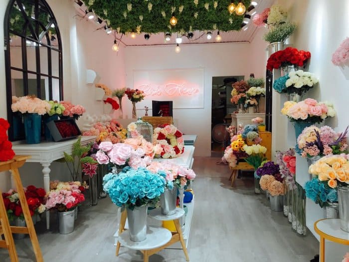 Mẫu thiết kế shop bán hoa tươi 14