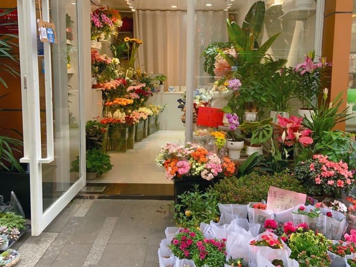 Mẫu thiết kế shop bán hoa tươi 17
